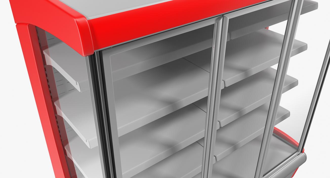 Multideck Display Fridge 3D model