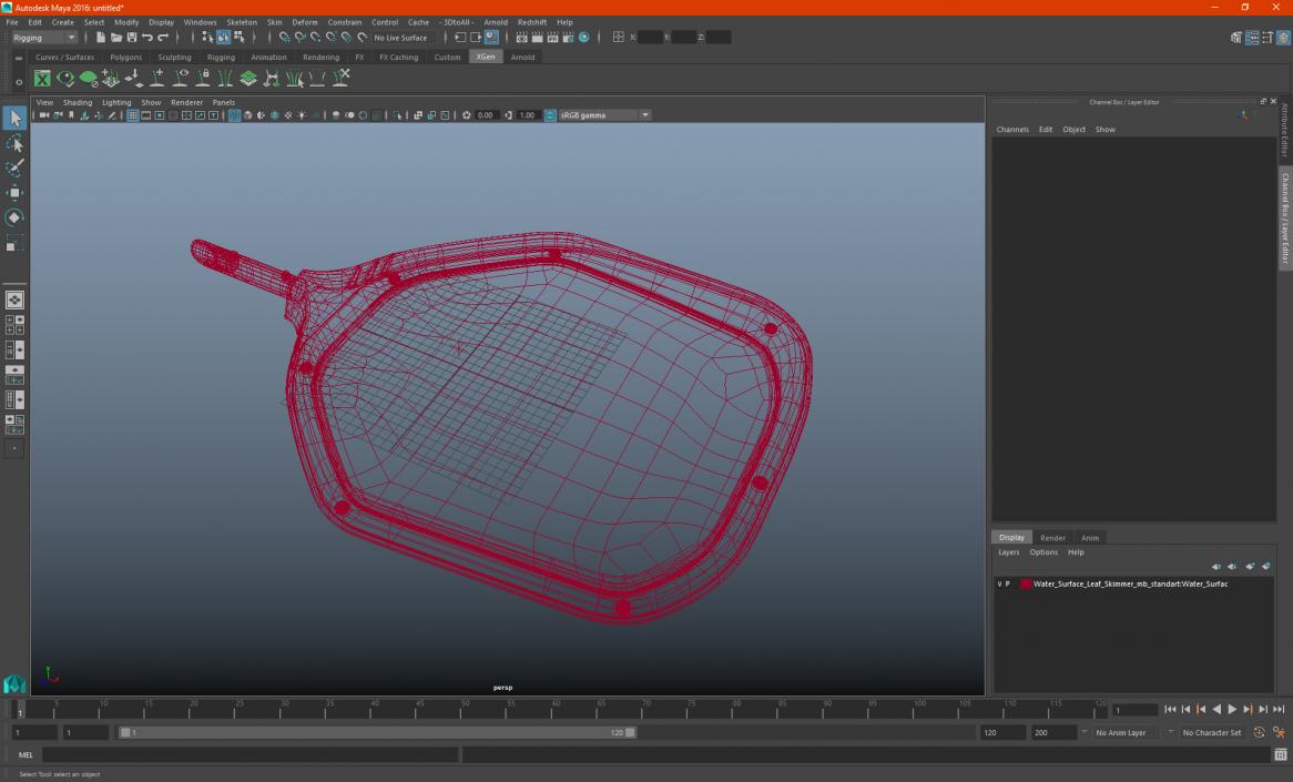 3D Water Surface Leaf Skimmer