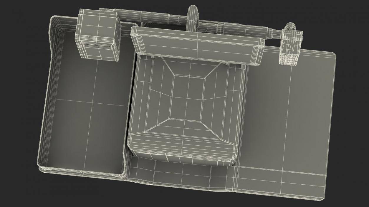 System for Self Checkout StrongPoint Switched Off 3D model