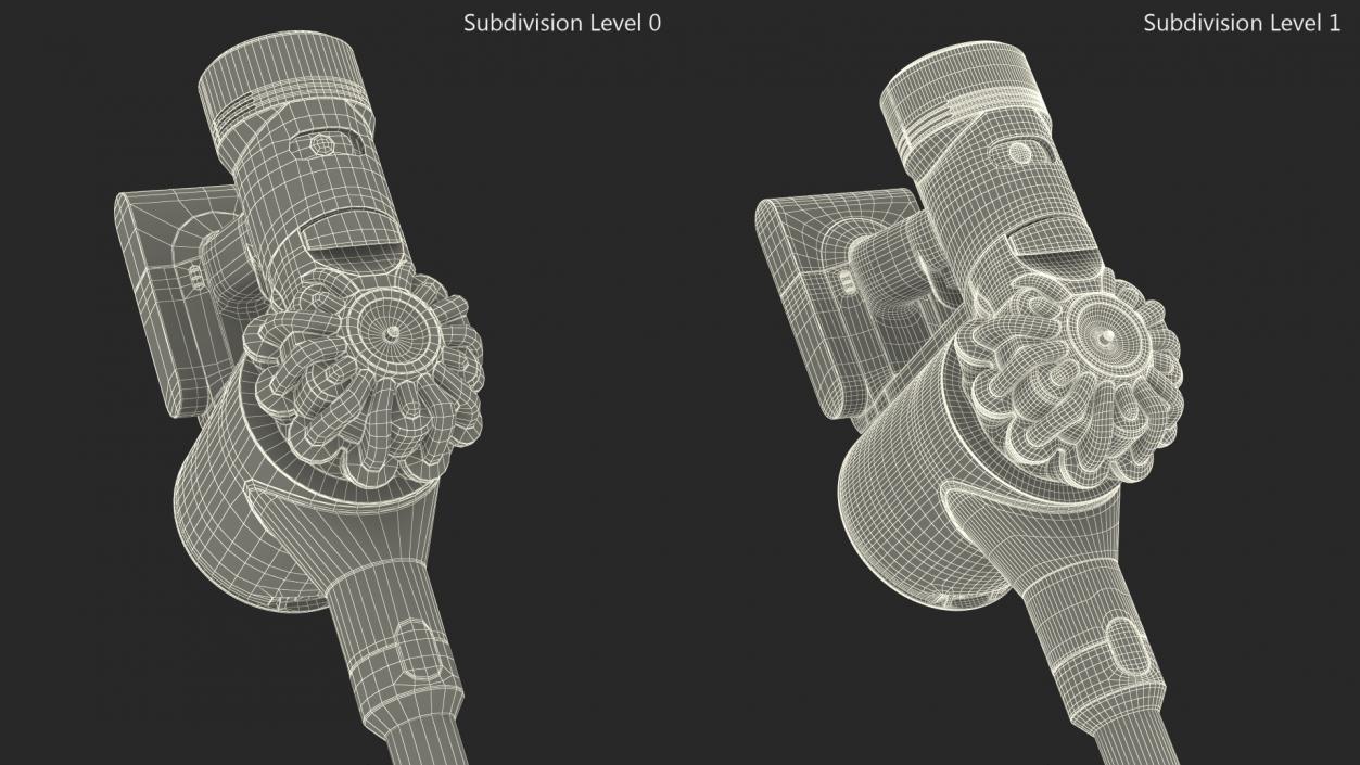 3D model Handheld Vacuum Cleaner Rigged