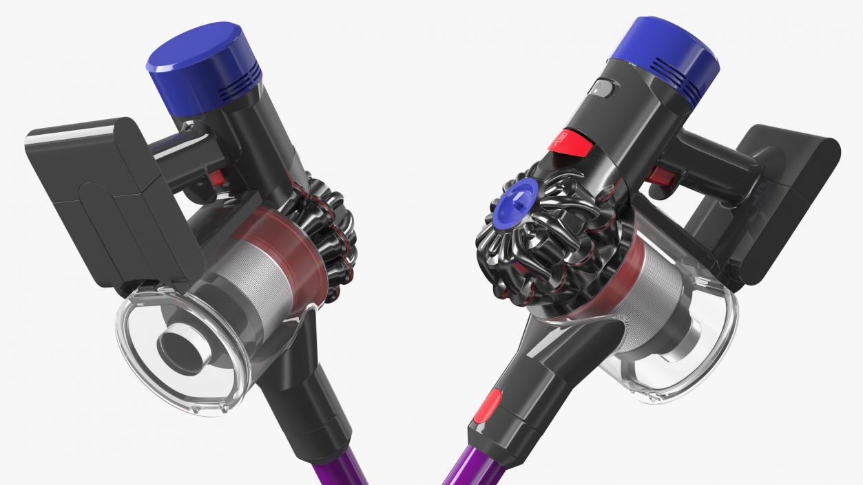 3D model Handheld Vacuum Cleaner Rigged