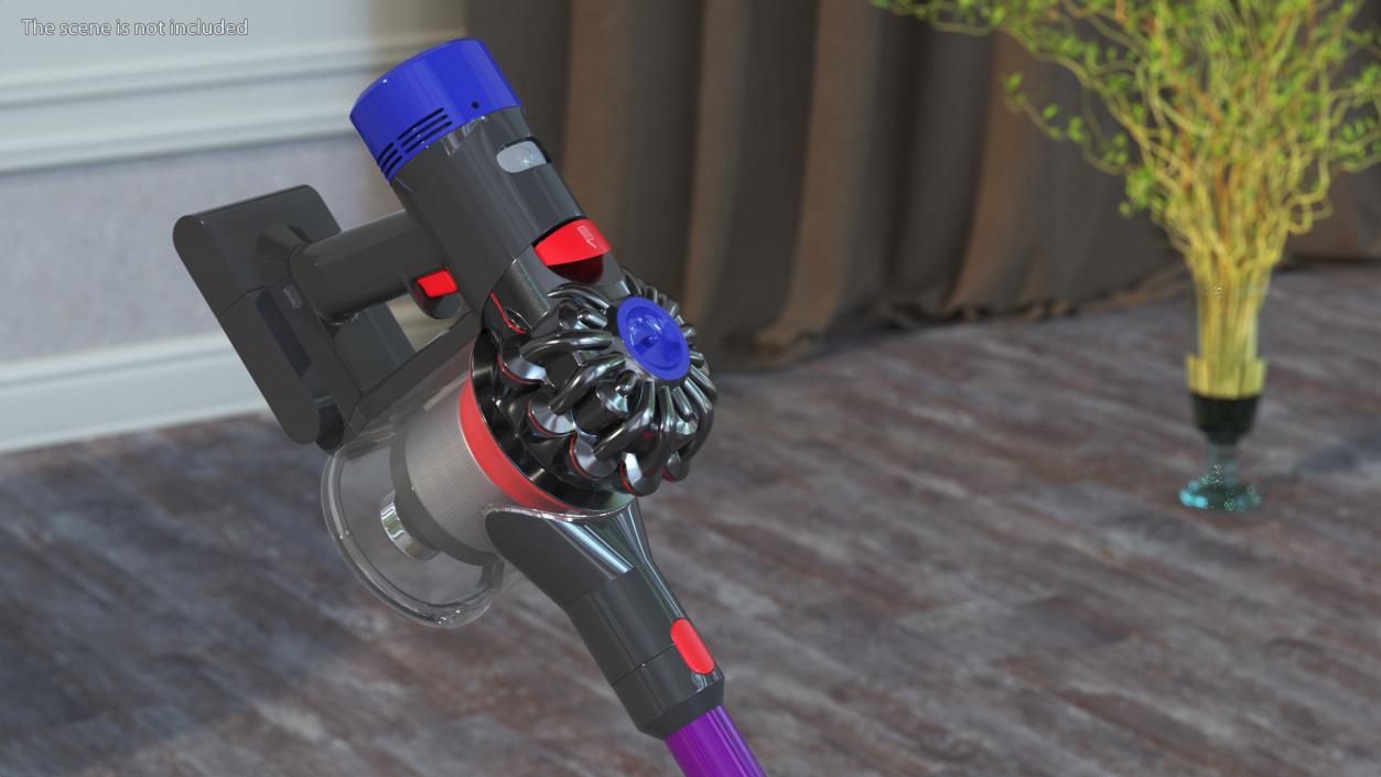 3D model Handheld Vacuum Cleaner Rigged