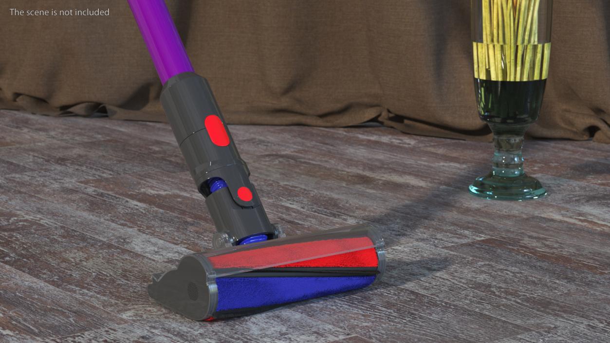 3D model Handheld Vacuum Cleaner Rigged