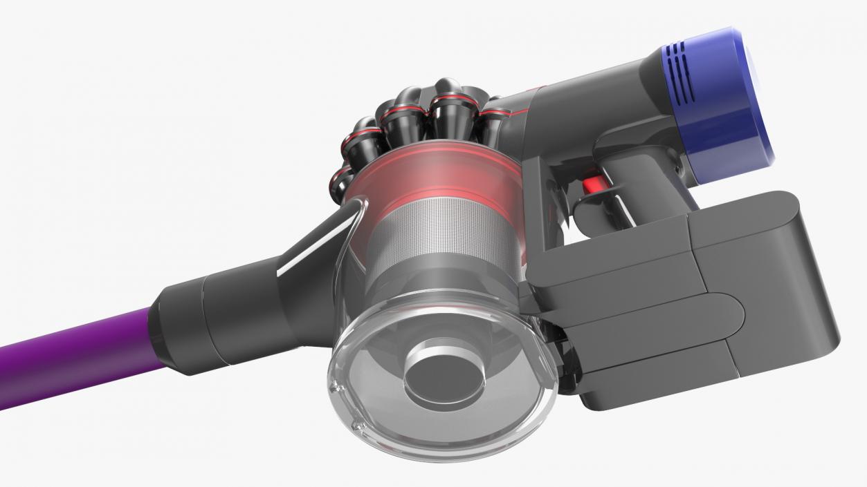 3D model Handheld Vacuum Cleaner Rigged