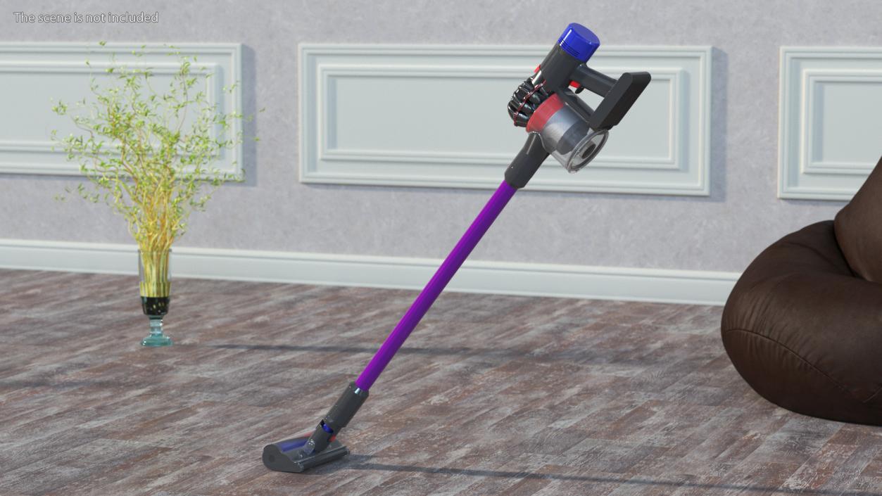 3D model Handheld Vacuum Cleaner Rigged