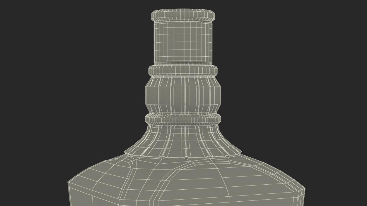 Jack Daniels Light Single-Barrel Opened 3D model