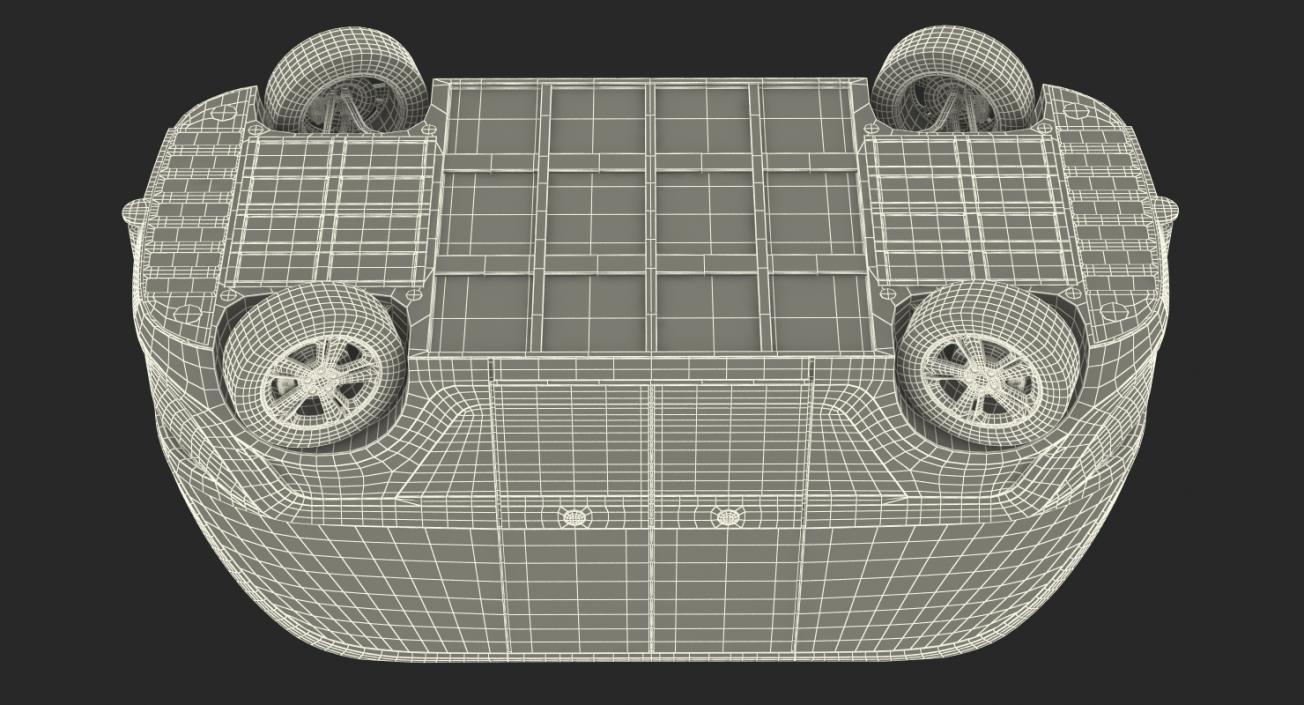 3D model Driverless Bus Navya Arma