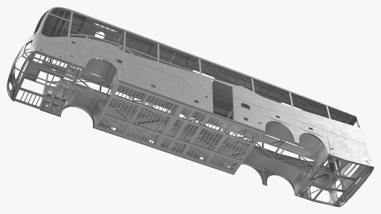 3D model Coach Bus Body Frame