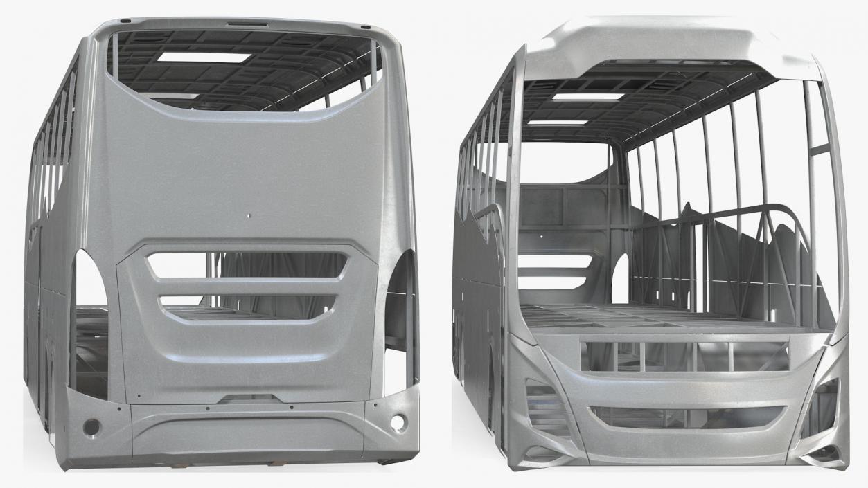 3D model Coach Bus Body Frame