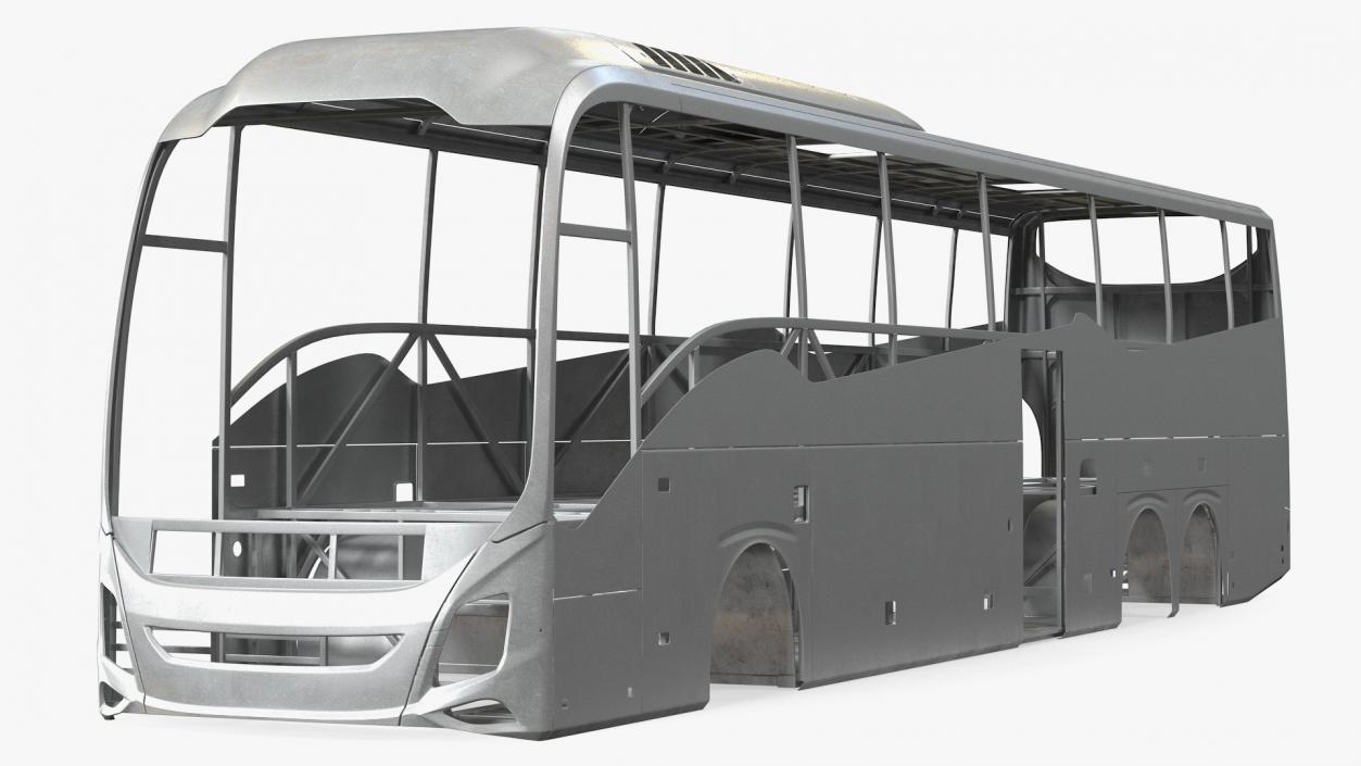 3D model Coach Bus Body Frame