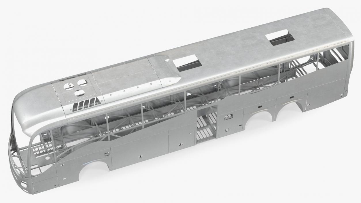 3D model Coach Bus Body Frame