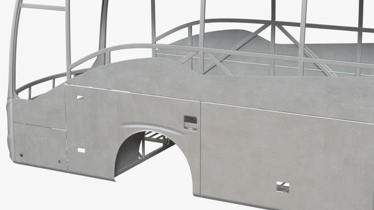 3D model Coach Bus Body Frame