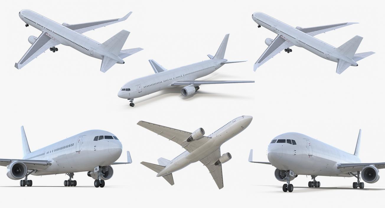 3D Boeing 767 Collection