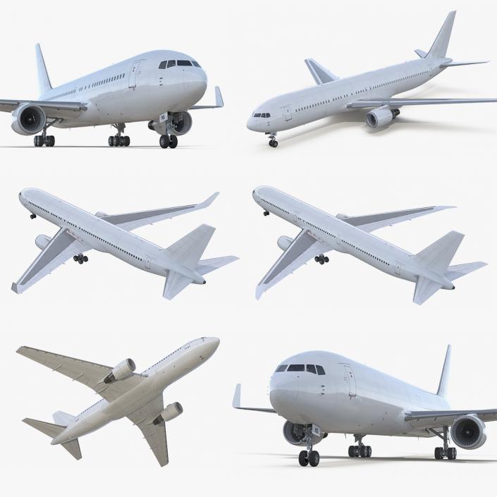 3D Boeing 767 Collection