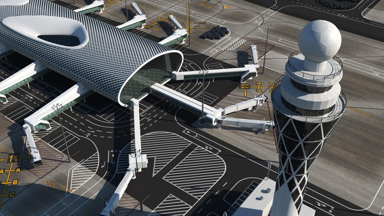 Airport Big Collection 5 3D model