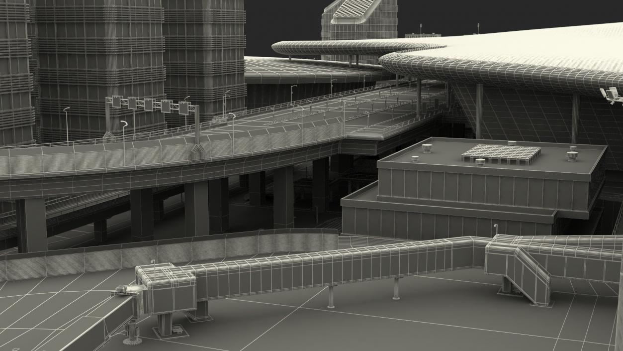 Airport Big Collection 5 3D model