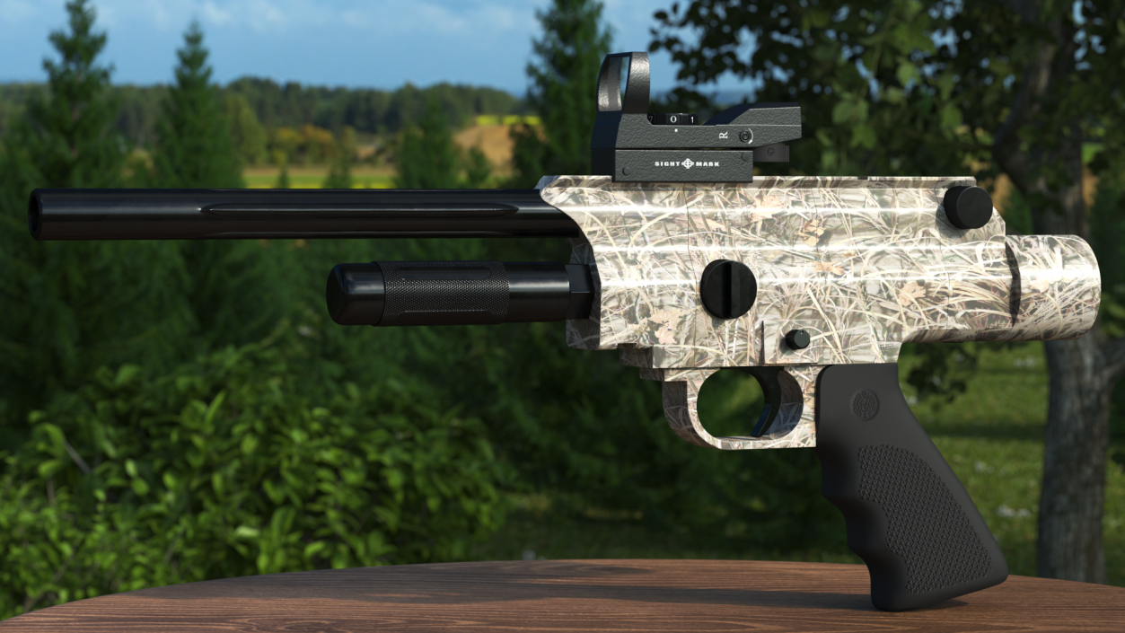 3D X2 Tranquilizer Dart Pistol in Camouflage