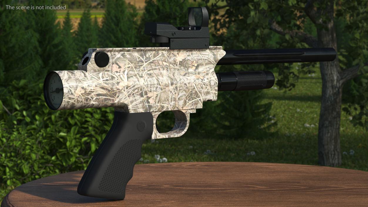 3D X2 Tranquilizer Dart Pistol in Camouflage