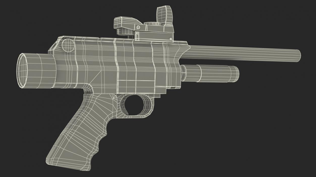 3D X2 Tranquilizer Dart Pistol in Camouflage