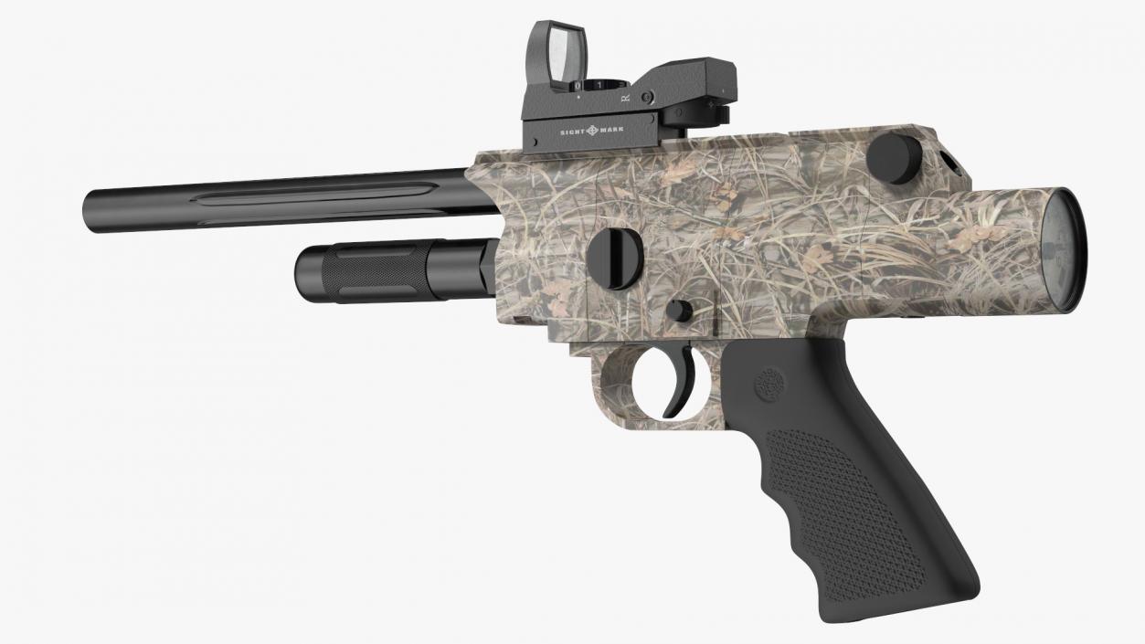 3D X2 Tranquilizer Dart Pistol in Camouflage