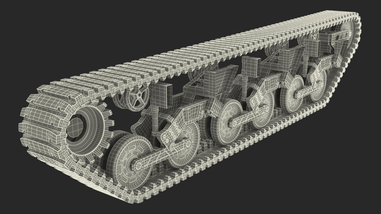 3D Light Tank Track