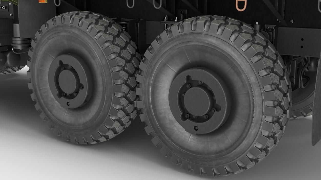 Medium Tactical Vehicle 6x6 Rigged 3D model