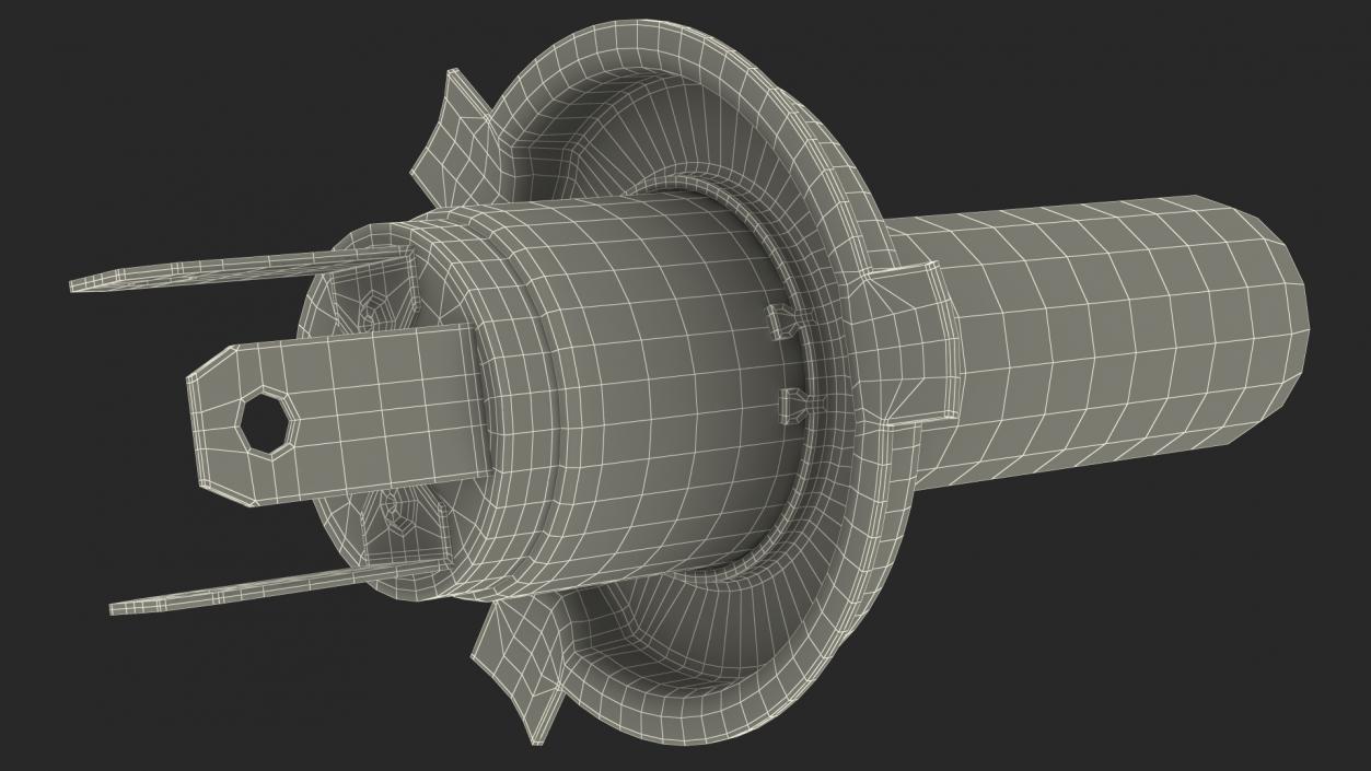 Wurth Halogen Car Bulb H4 12V 3D model