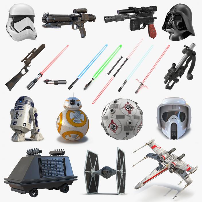 Star Wars 3D Models Collection 3 3D