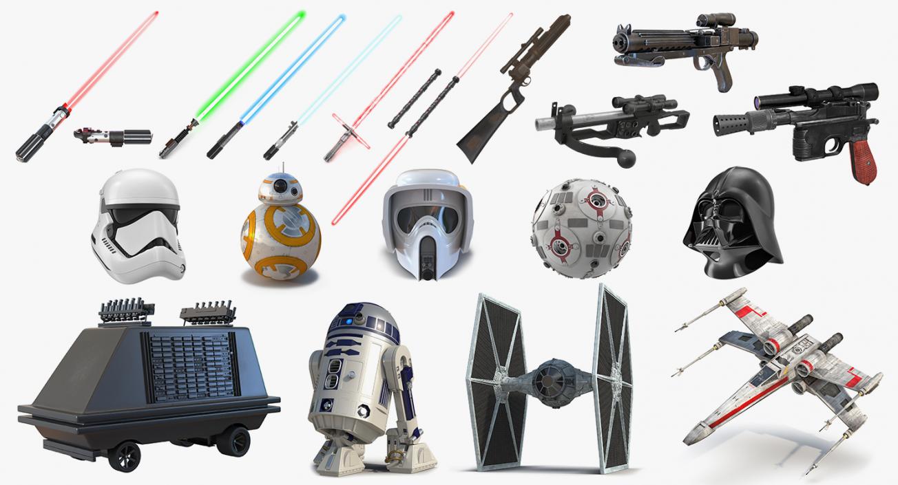 Star Wars 3D Models Collection 3 3D