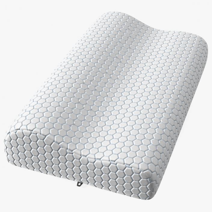 Ergonomic Orthopedic Pillow 3D