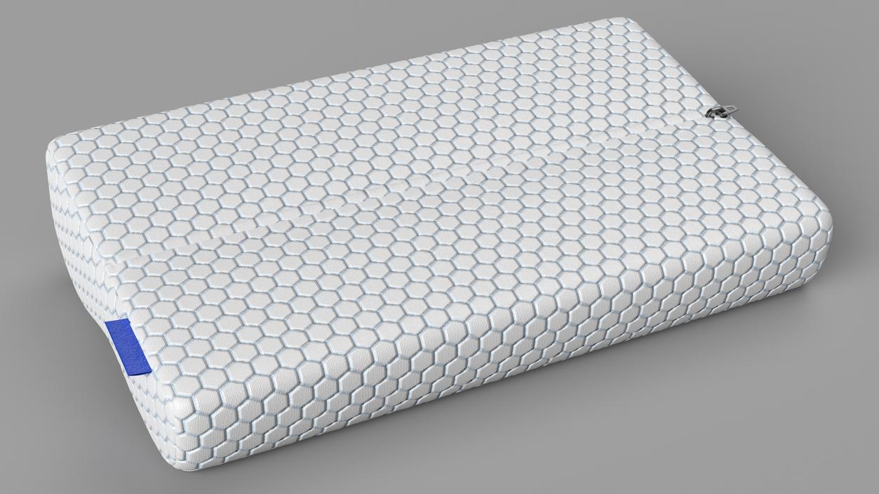 Ergonomic Orthopedic Pillow 3D