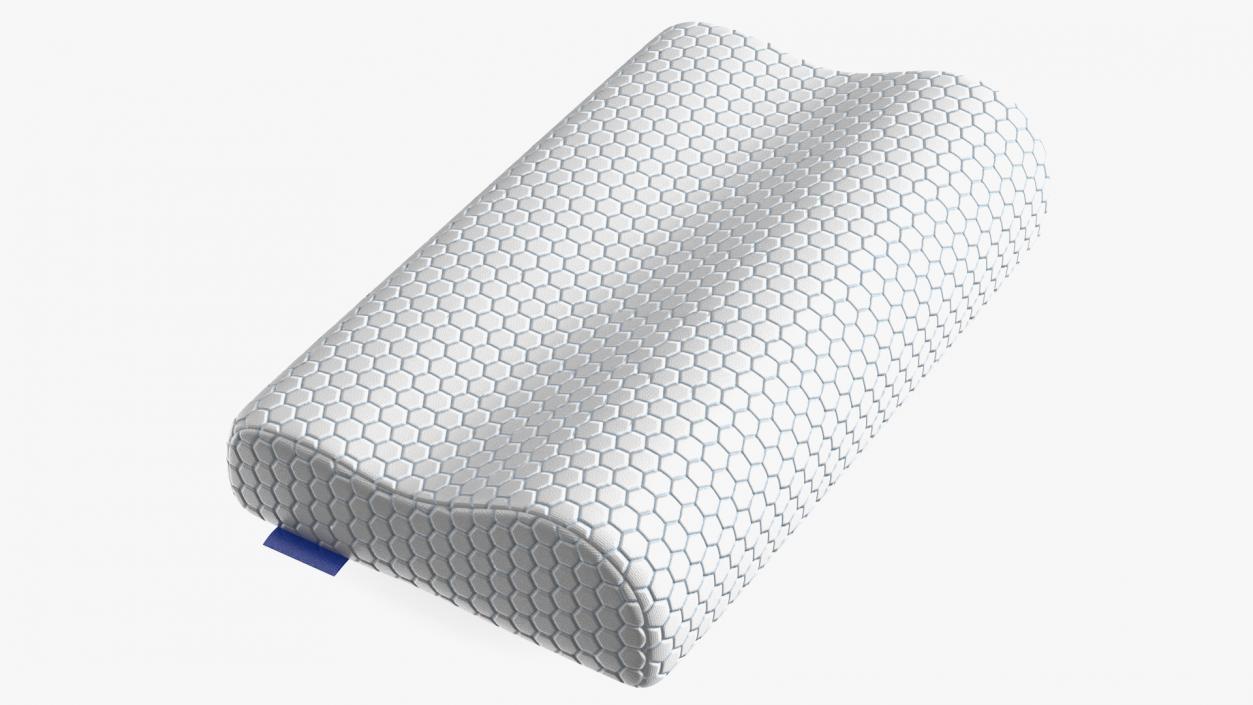 Ergonomic Orthopedic Pillow 3D