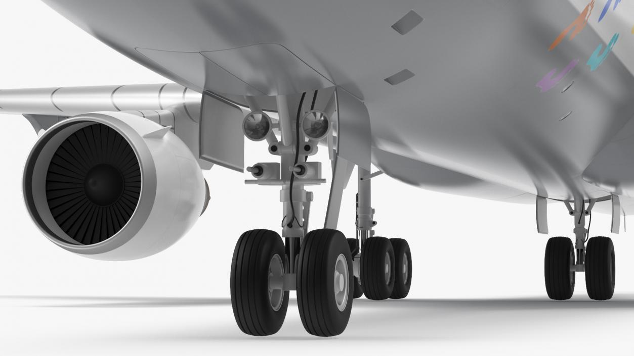 3D model McDonnell Douglas MD11 Tri Jet Airliner Lufthansa Cargo