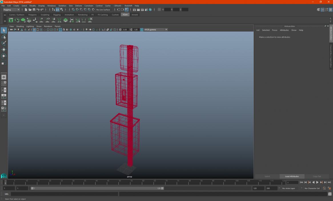 Pet Waste Station with Square Can Green 3D model