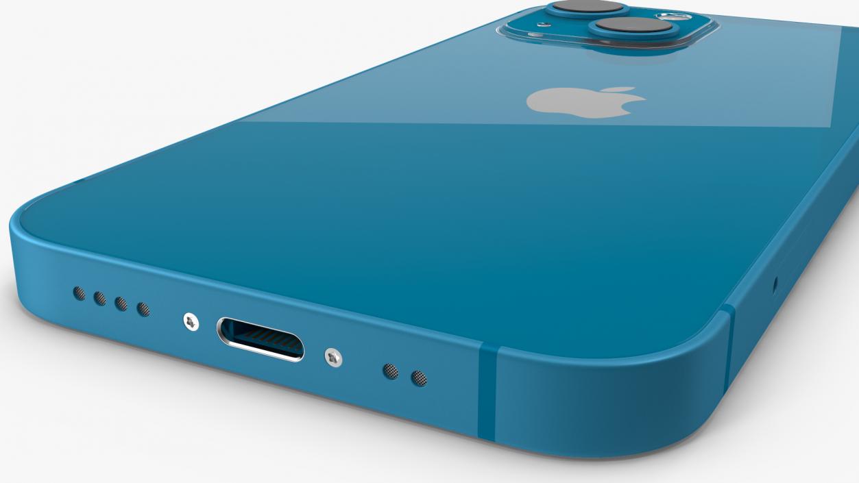 3D model Apple iPhone 13 Mini Blue