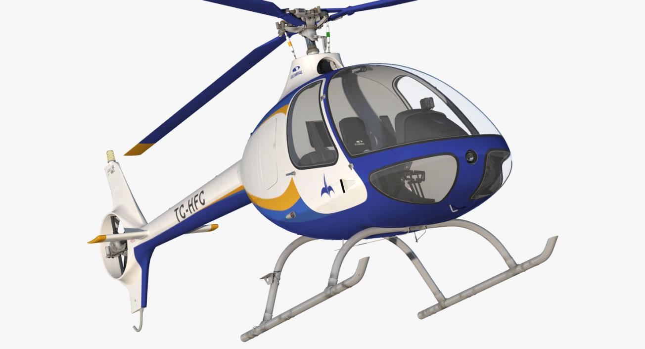 3D model Private Helicopters 3D Models Collection