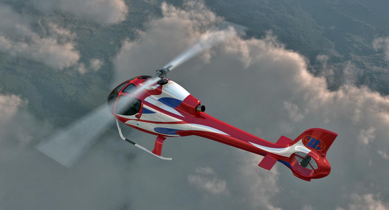 3D model Private Helicopters 3D Models Collection