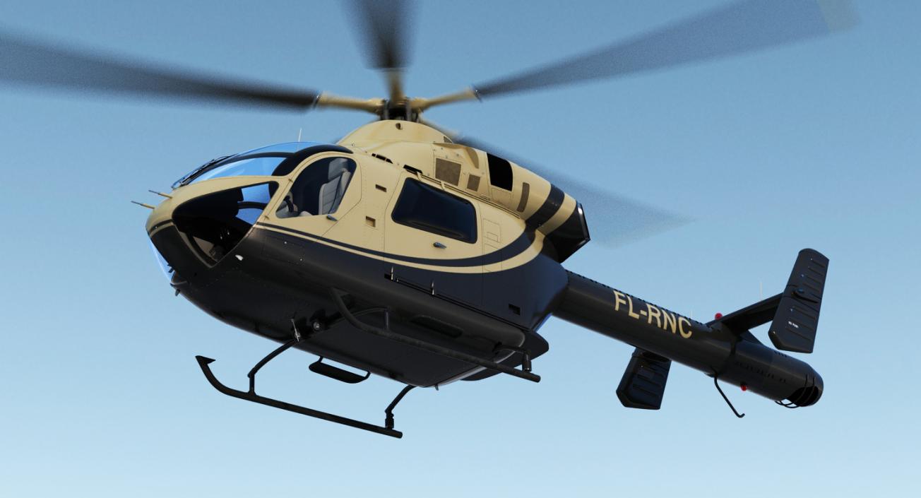 3D model Private Helicopters 3D Models Collection