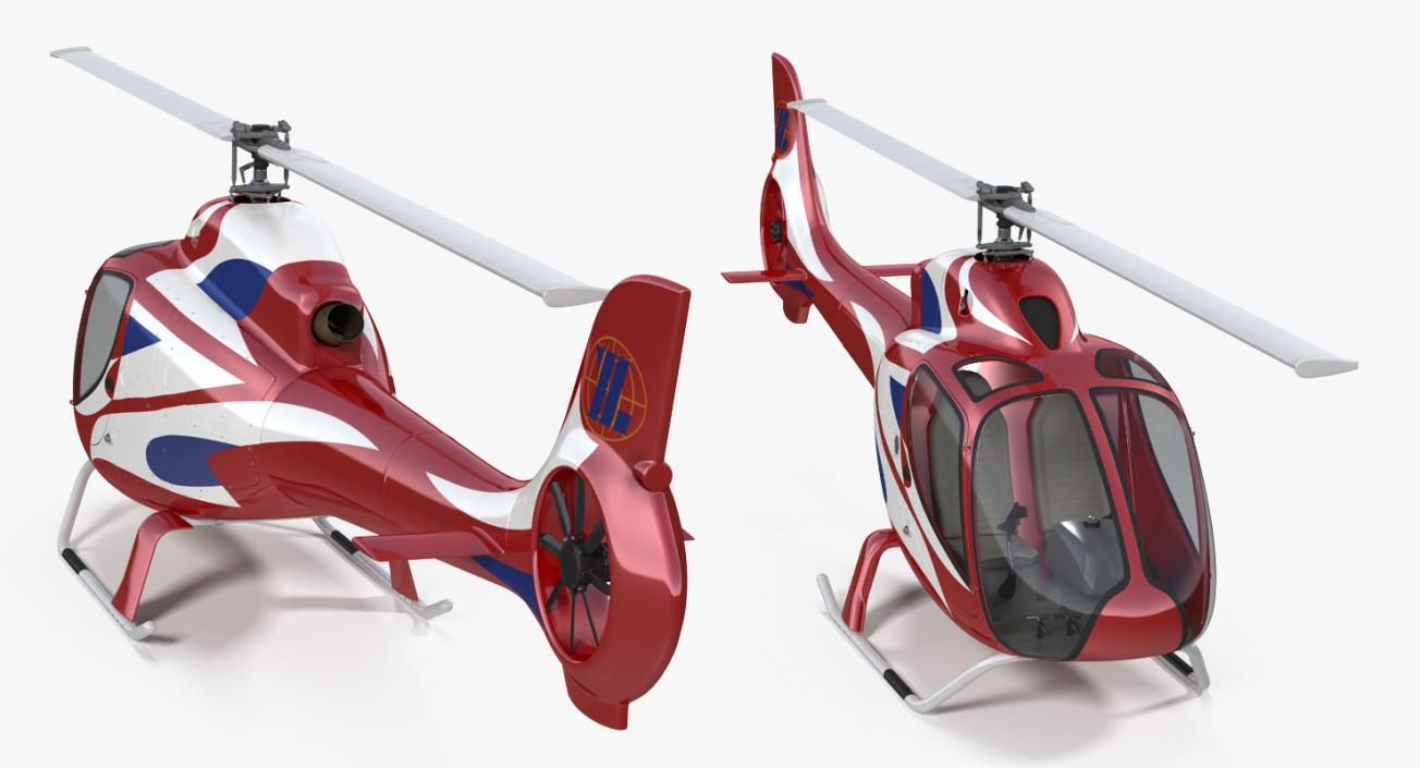 3D model Private Helicopters 3D Models Collection