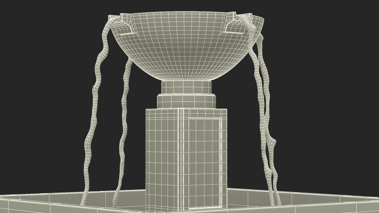 3D model Park Modern Fountain