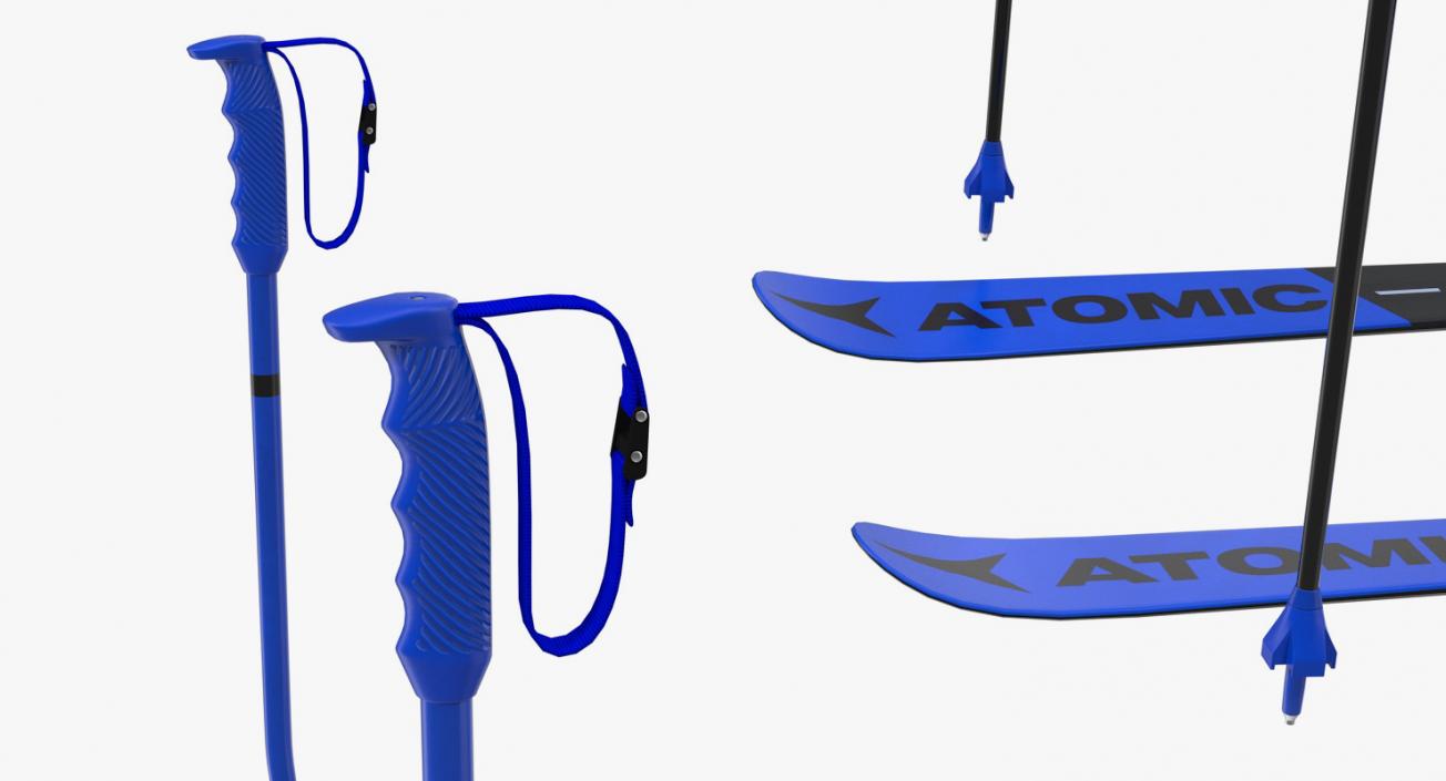 3D model Atomic Ski Equipment