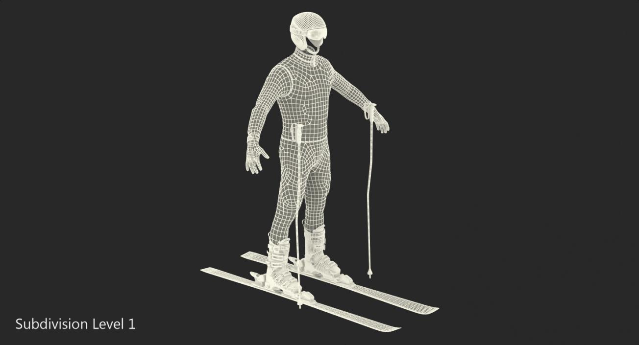 3D model Atomic Ski Equipment