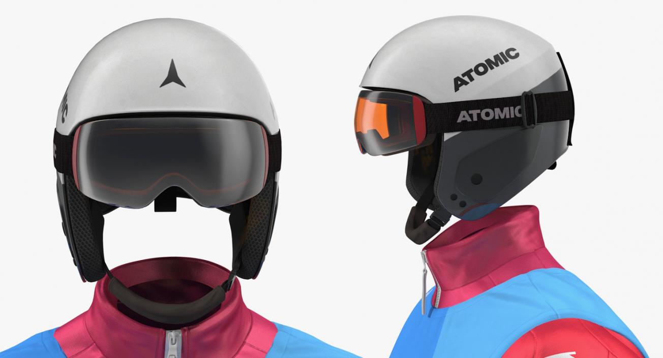 3D model Atomic Ski Equipment