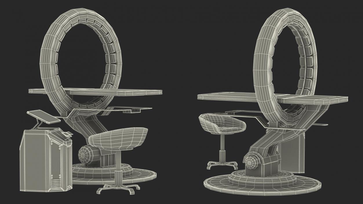 3D model Modern Medical CT Scanner