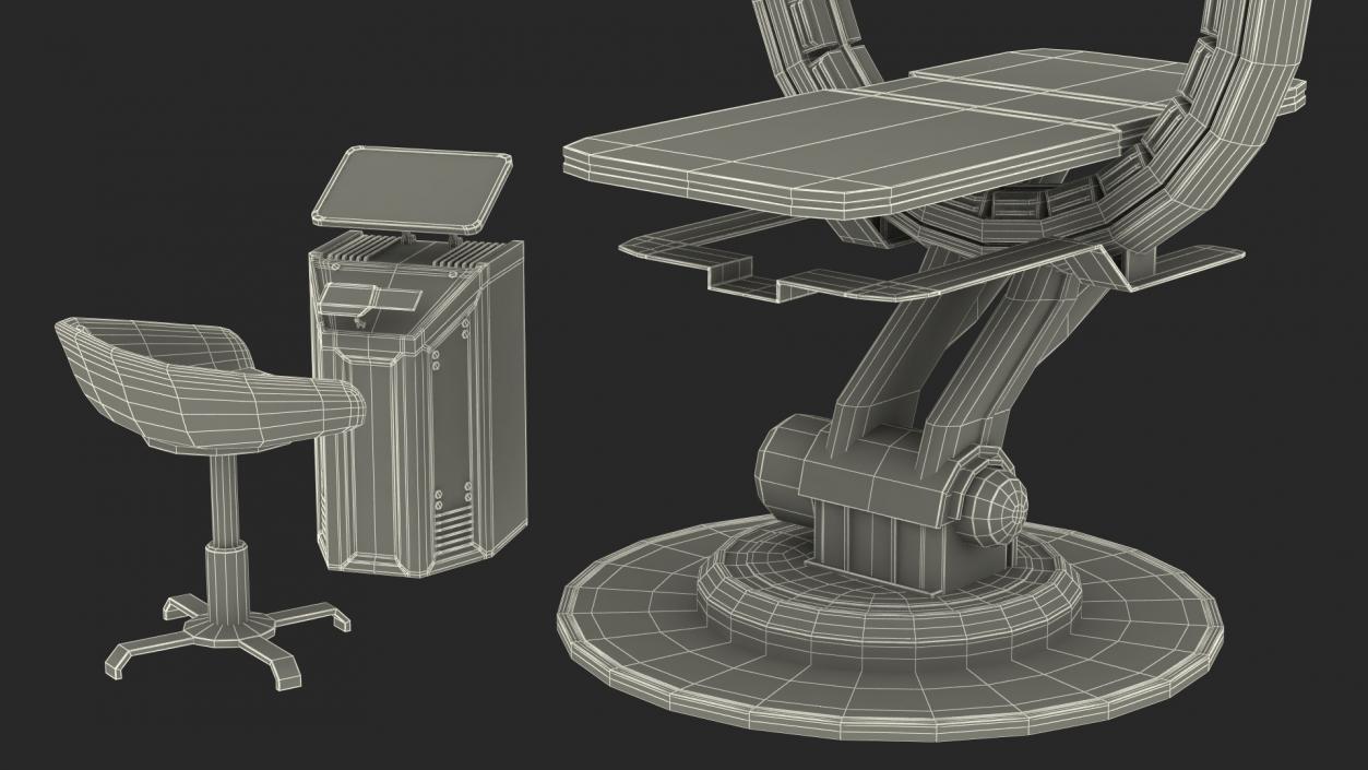 3D model Modern Medical CT Scanner