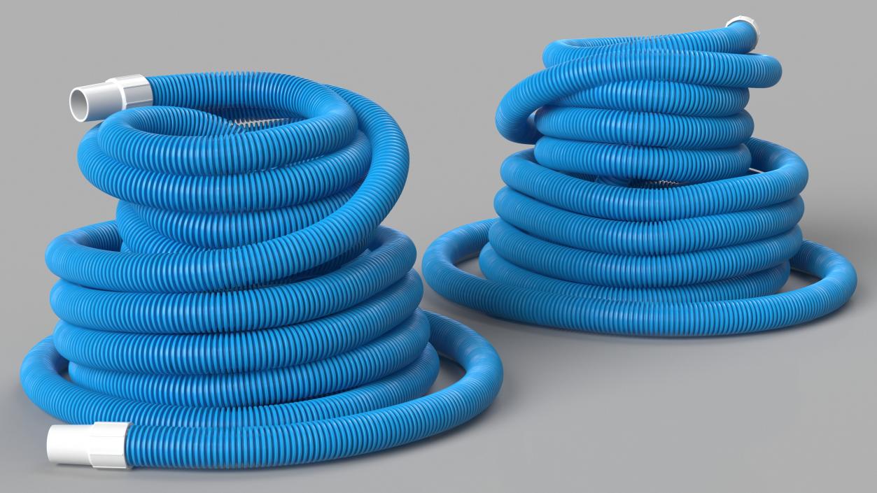 Rolled Suction Hose 3D model