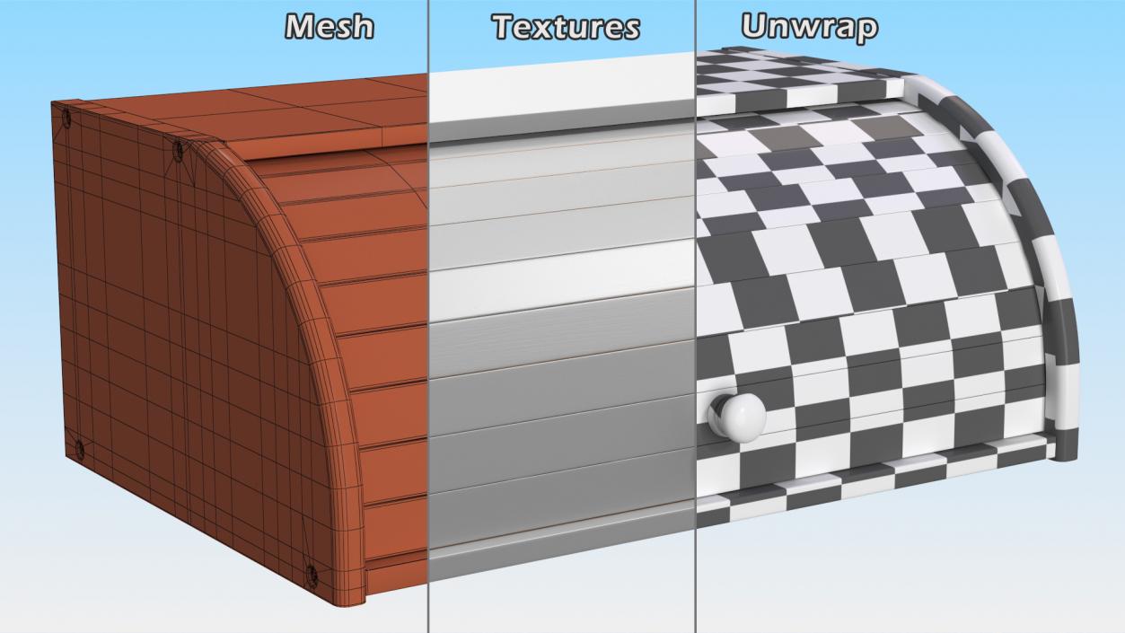 Bread Boxes Collection 3 3D model