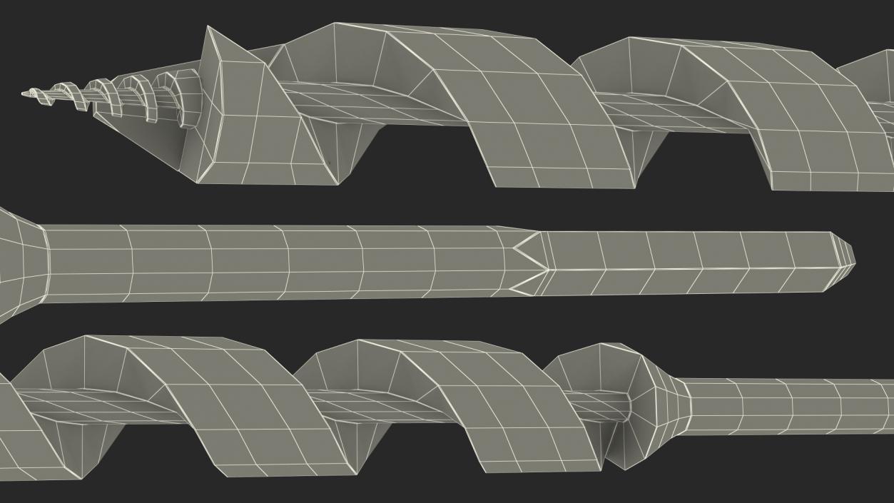 3D Auger Drill Bit for Wood New model