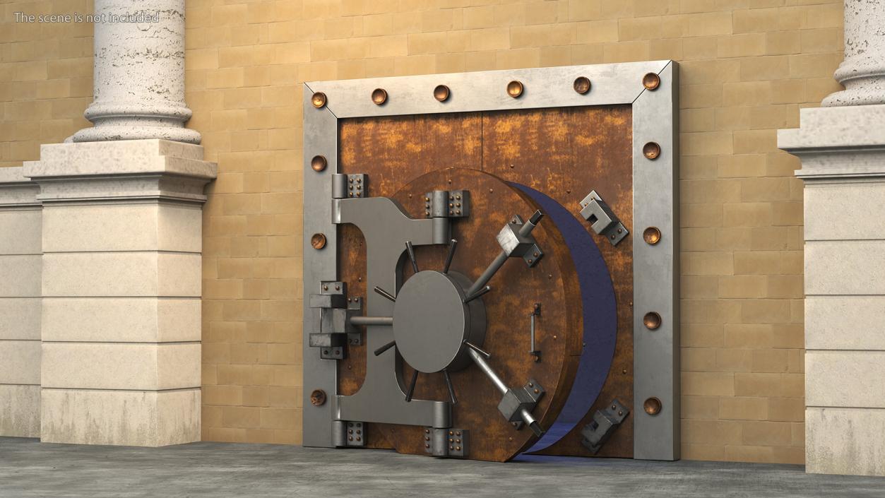 Vault Room Doors Collection 3D