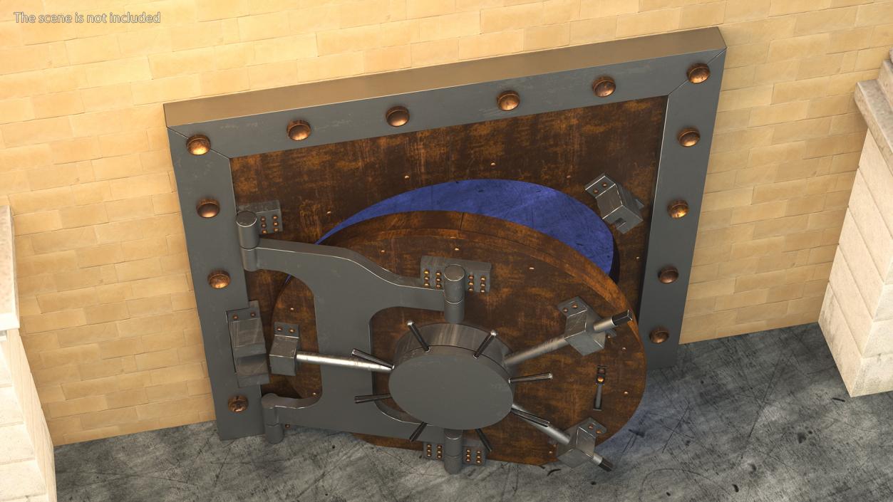 Vault Room Doors Collection 3D